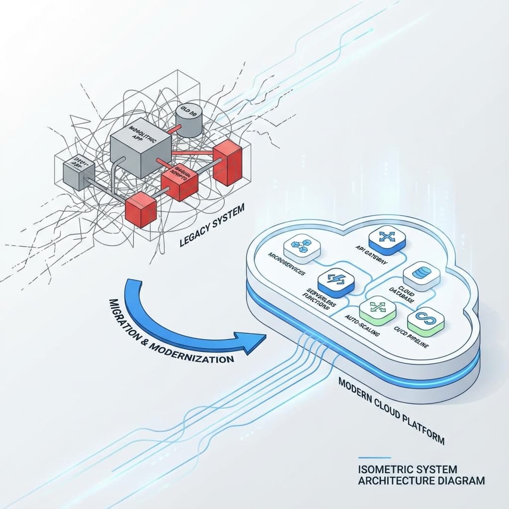 Architecture Modernization Diagram